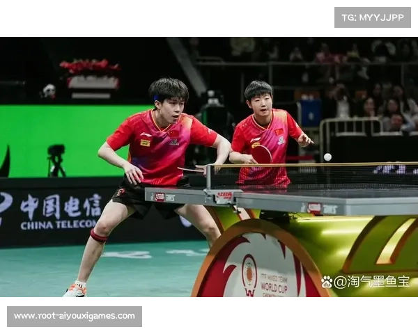 乒联混合团体世界杯循环赛，中国队对阵德国队上演强强对话